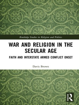 cover image of War and Religion in the Secular Age